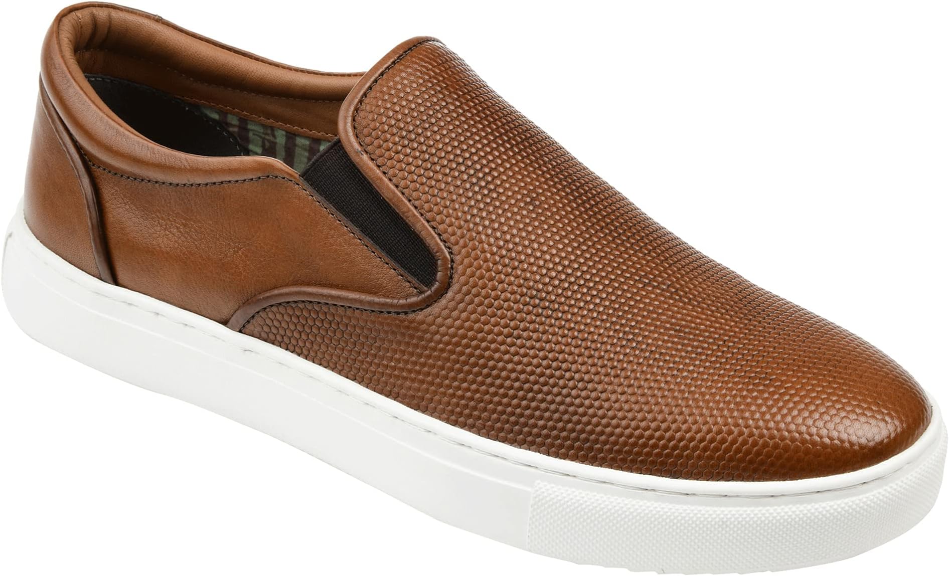 

Кроссовки Conley Slip-On Leather Sneaker Thomas & Vine, цвет Cognac