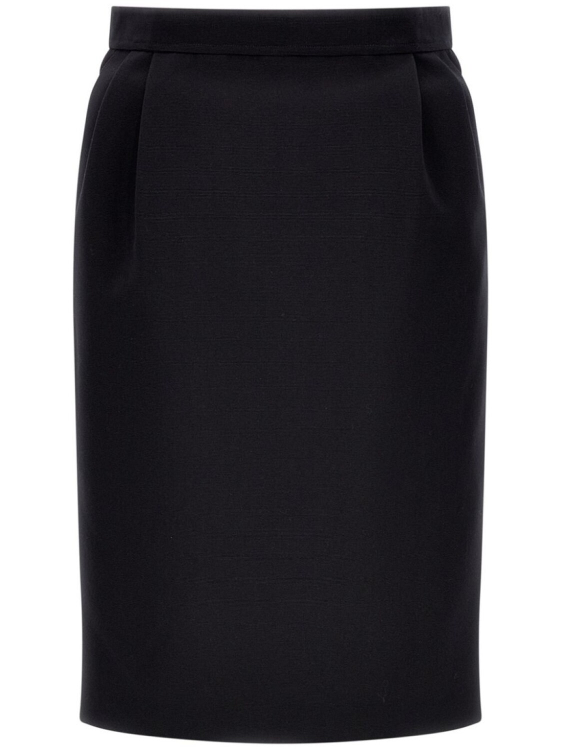 

Юбка из хлопка Saint Laurent, черный