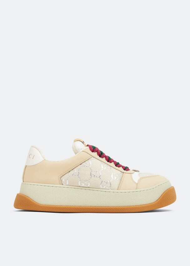 

Кроссовки Gucci Screener GG, белый