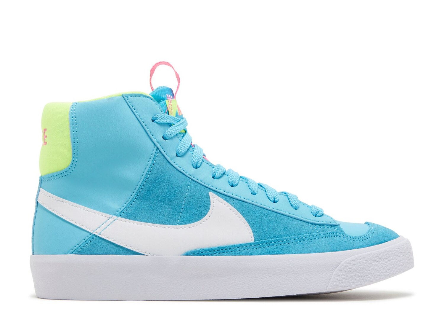 

Кроссовки Nike Blazer Mid '77 Gs 'Dance - Baltic Blue Volt Pink', синий