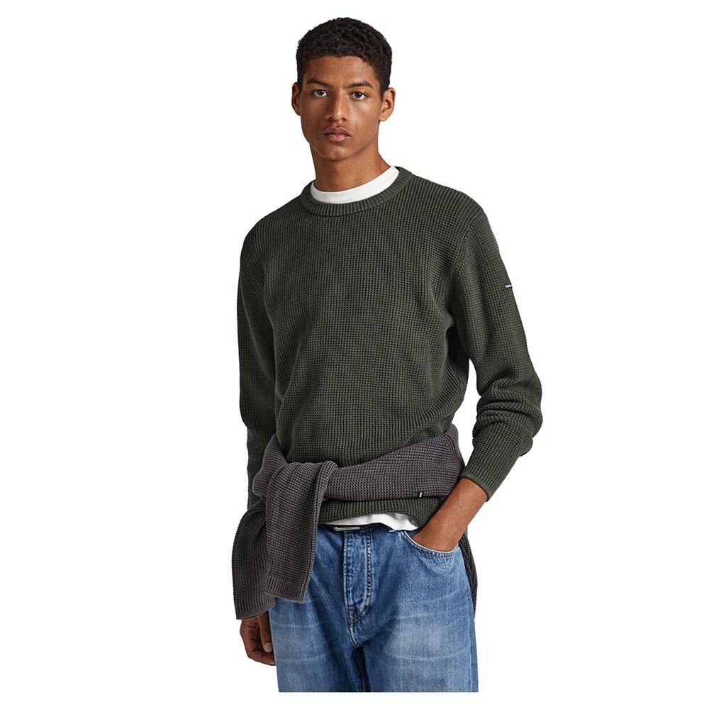 

Свитер Pepe Jeans Dean Round Neck, зеленый