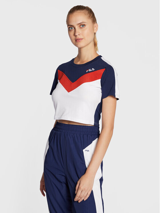 

Футболка узкого кроя Fila, синий