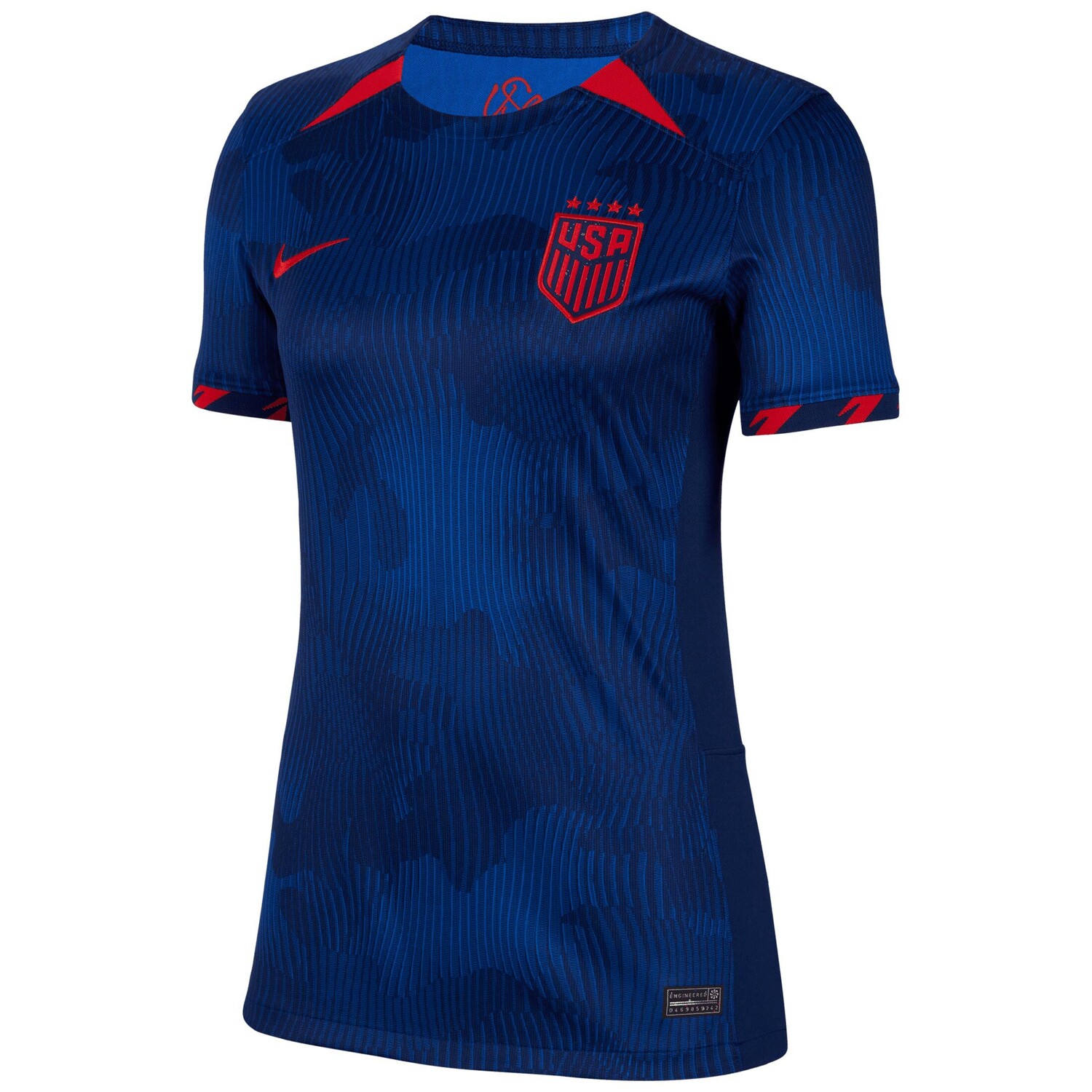 

Спортивная футболка Nike Fußballtrikot USA Stadium WM 2023 Auswärts, темно синий