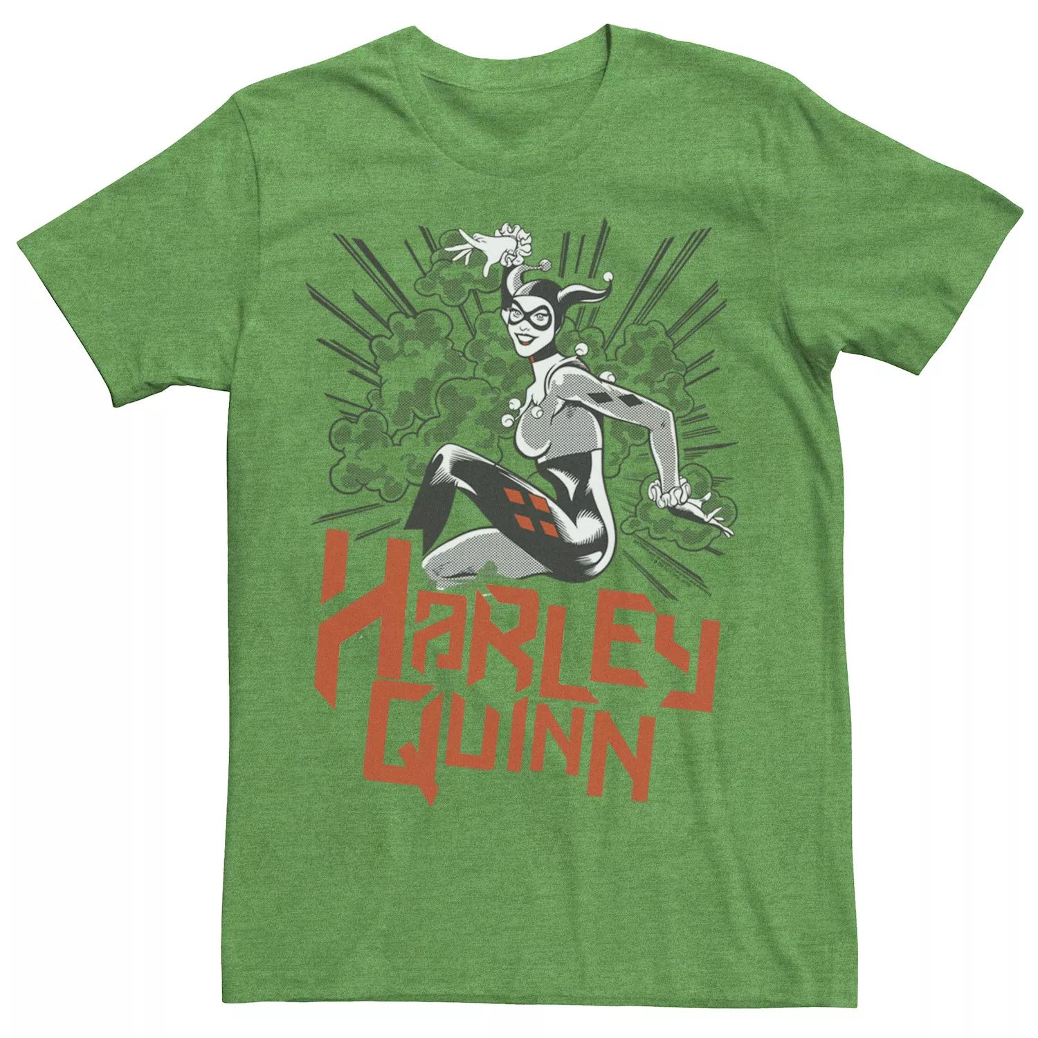 Мужская футболка Harley Quinn Action Pose DC Comics фигурка bendyfigs dc comics harley quinn – возрожденная 19 см