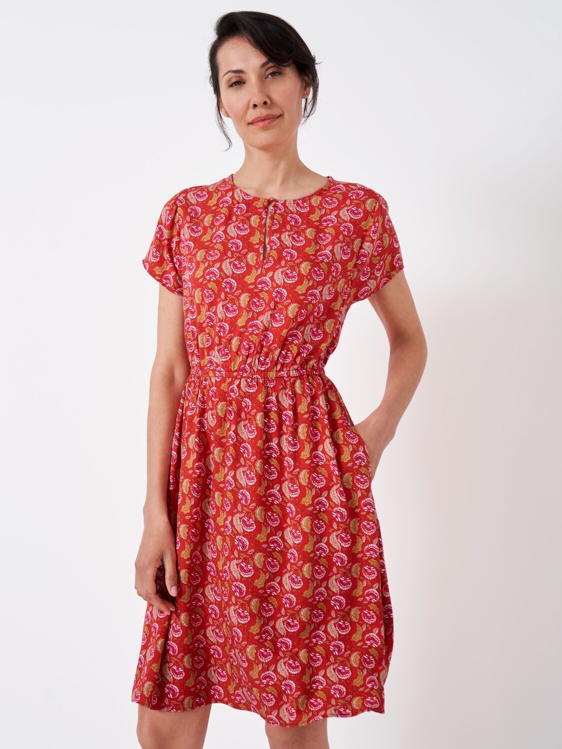 

Crew Clothing Летнее платье Myra, малиново-розовый