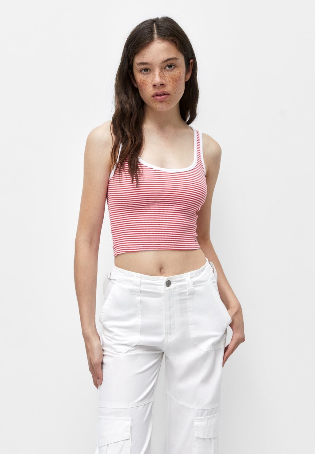 

Топ PULL&BEAR, красный