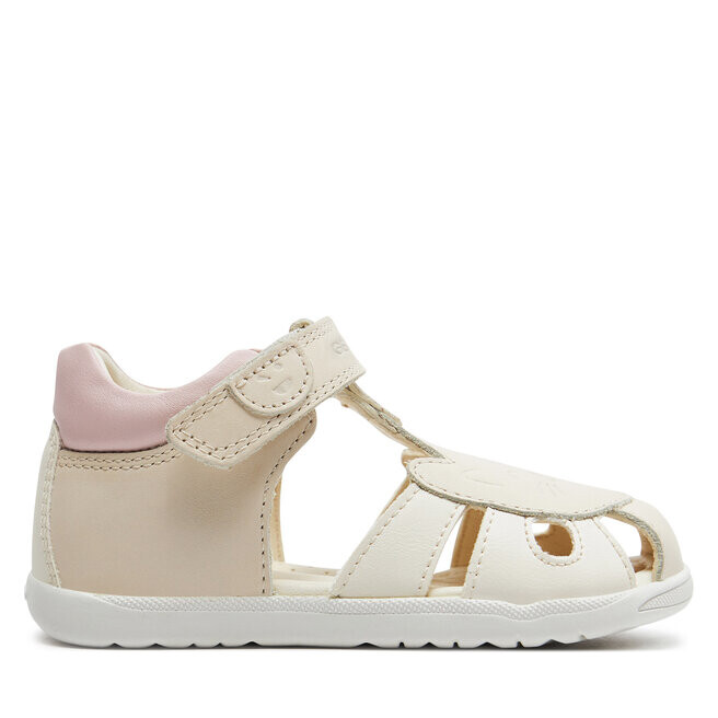 

Сандалии Geox B Sandal Macchia Gir B454WA 08554 C1M8W Lt Ivory/Lt Rose, экрю