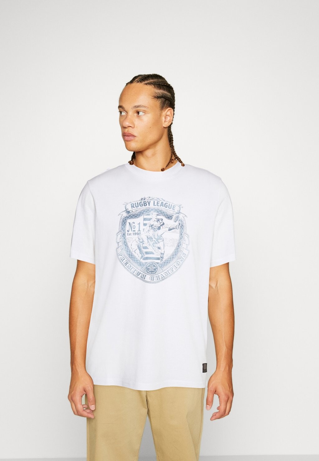 

Футболка с принтом Jack & Jones, белый