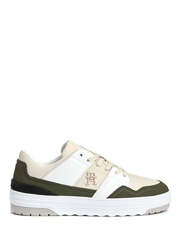 

Бежевые женские кожаные кроссовки Tommy Hilfiger