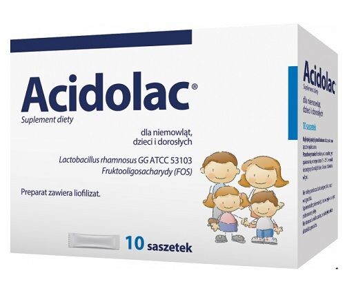 

Acidolac Liofilizat Saszetkiпробиотик в пакетиках, 10 шт.