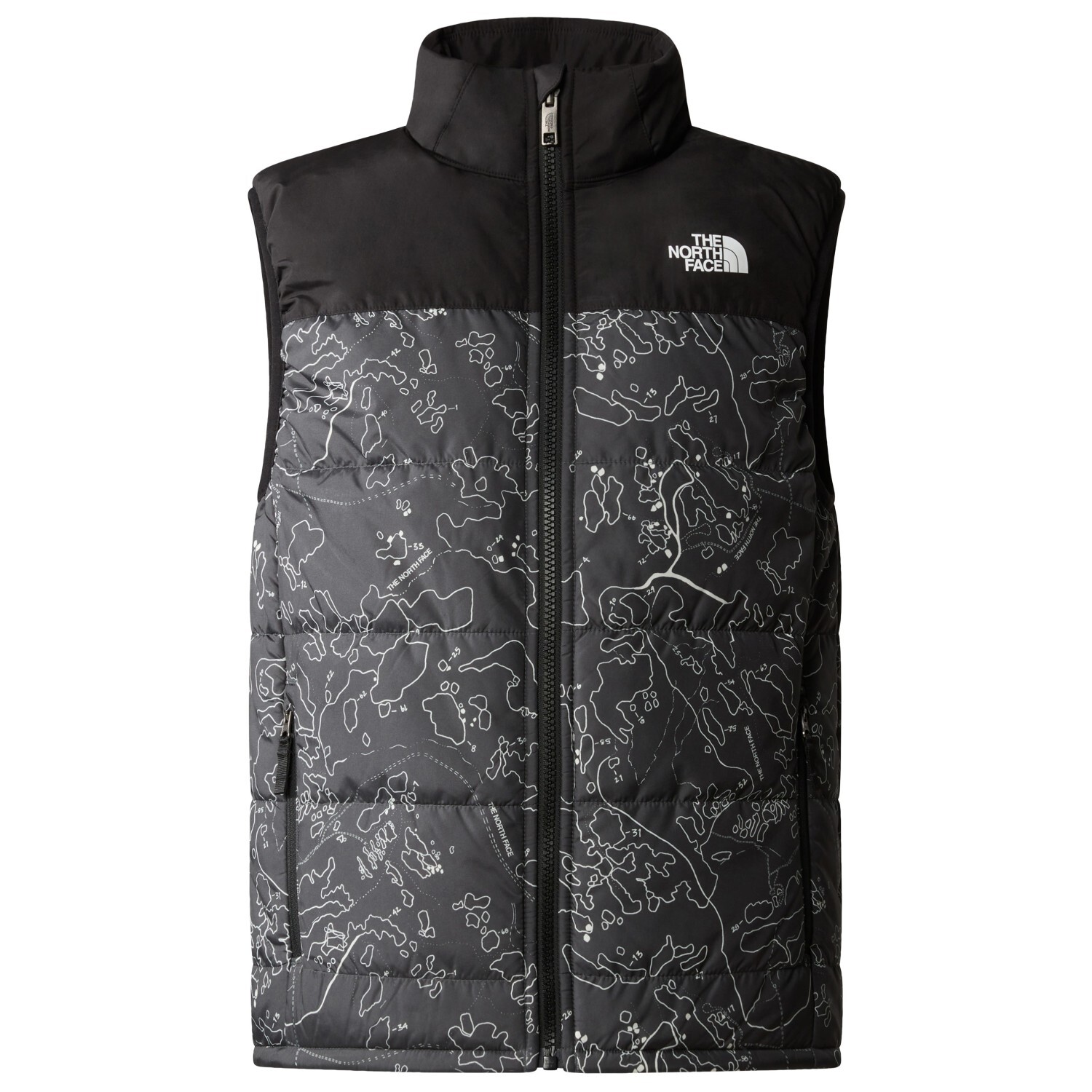 

Жилет из синтетического волокна The North Face Teen's Never Stop Synthetic Vest Print, цвет Asphalt Grey Bouldering