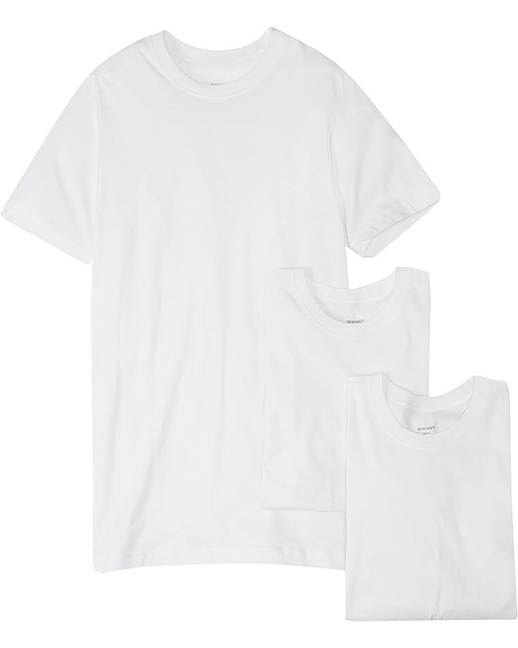 

Футболка 2(X)IST 3-Pack ESSENTIAL Crew Neck T-Shirt, цвет White New Logo