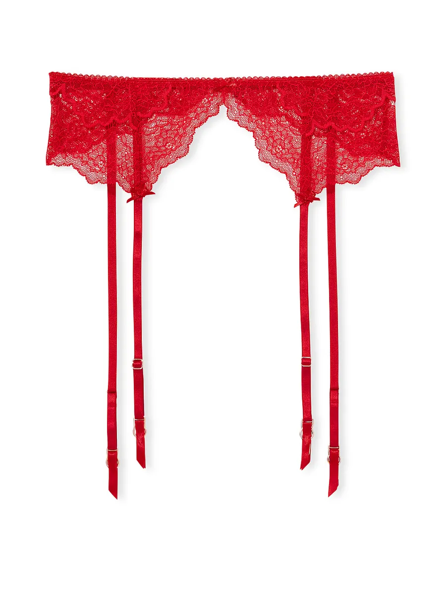 

Кружевной пояс с цветочным принтом Dream Angels, красный