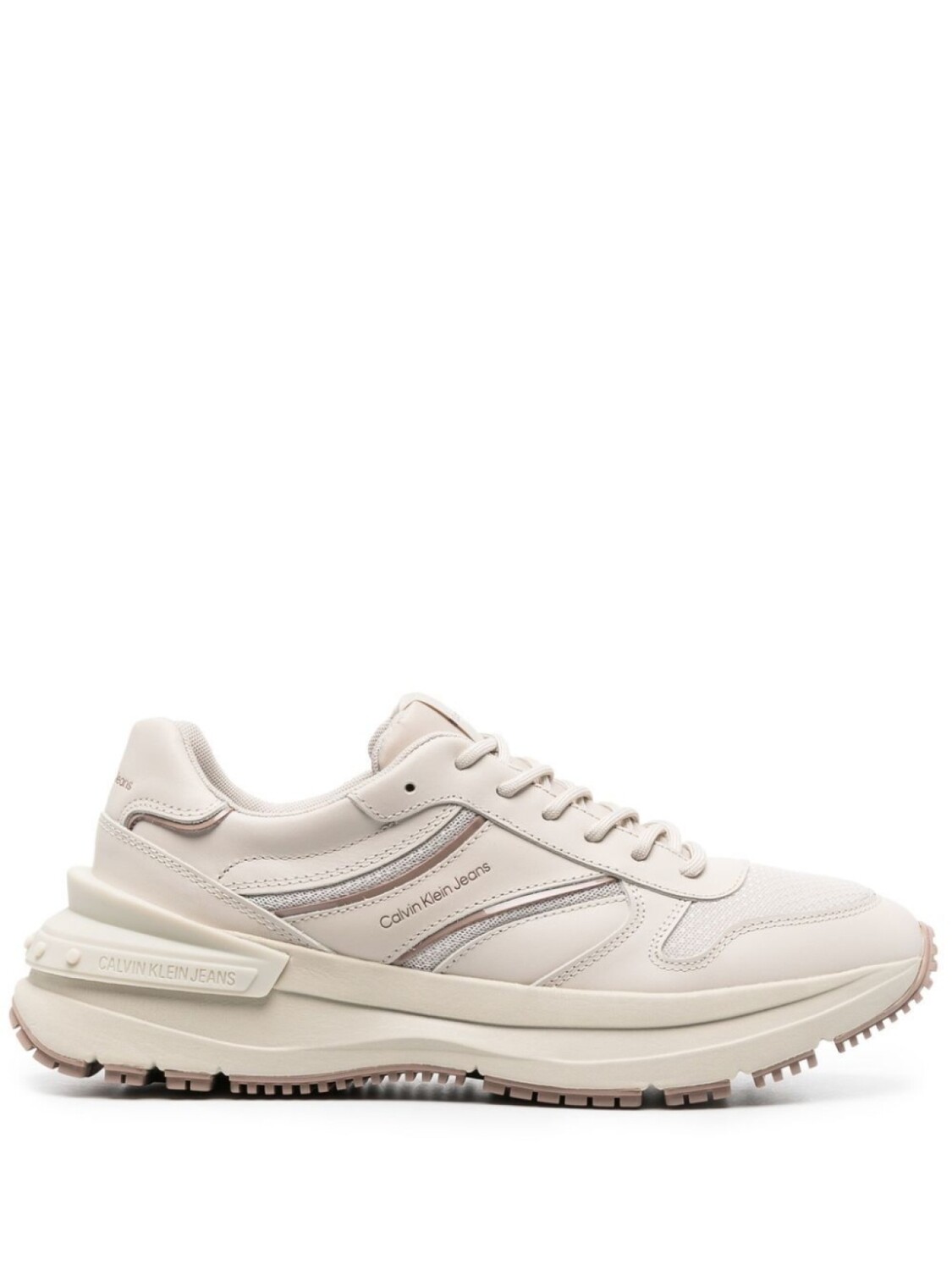 

Calvin Klein Jeans массивные кроссовки Chunky Runner Ribbon, нейтральный цвет
