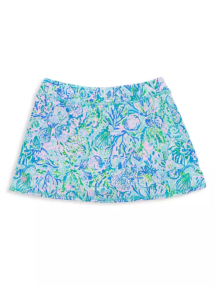 

Мини-шорты Aila для маленьких девочек и девочек Lilly Pulitzer Kids, синий