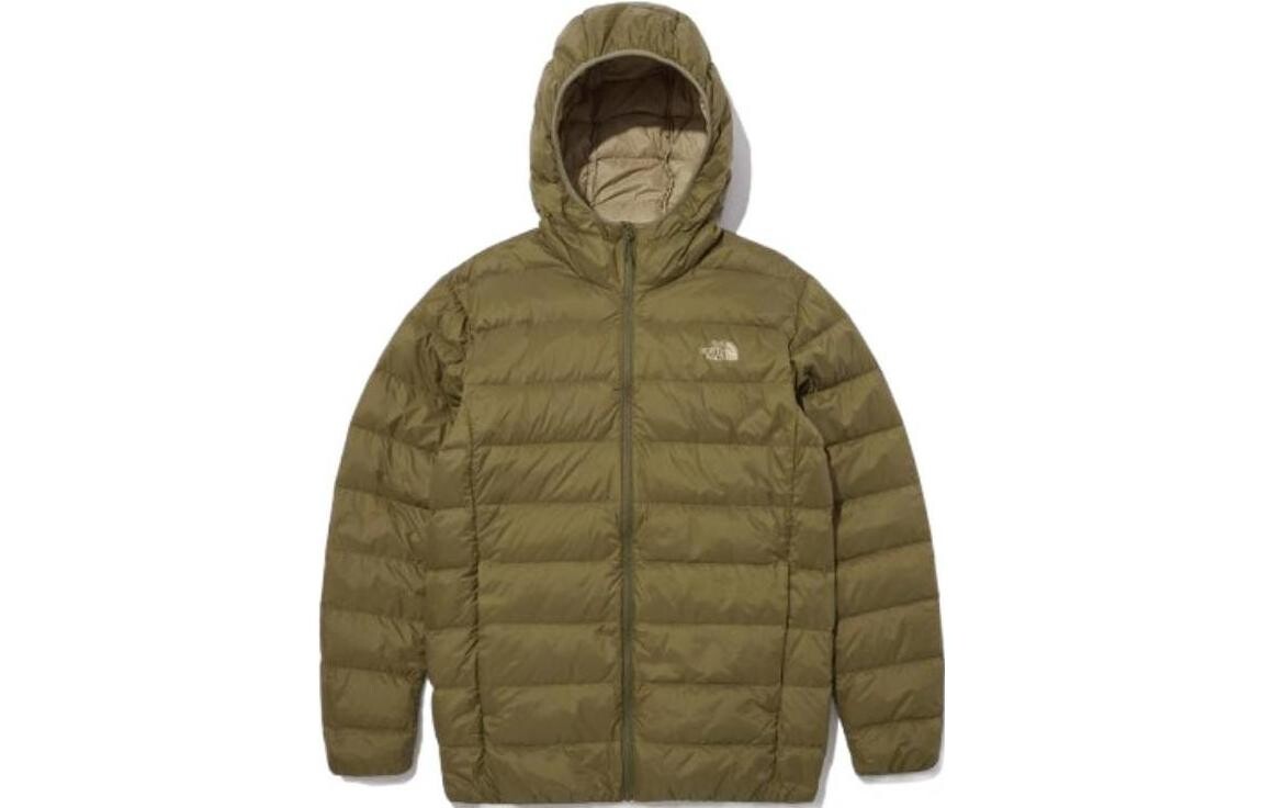 

Пуховик мужской зеленый The North Face, зеленый