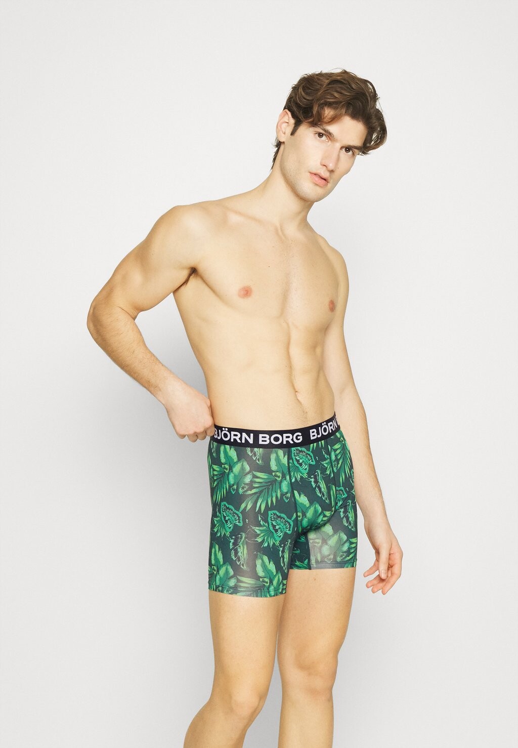 

Брюки ПАКЕТ PERFORMANCE BOXER 5 Björn Borg, черный/серый/зеленый