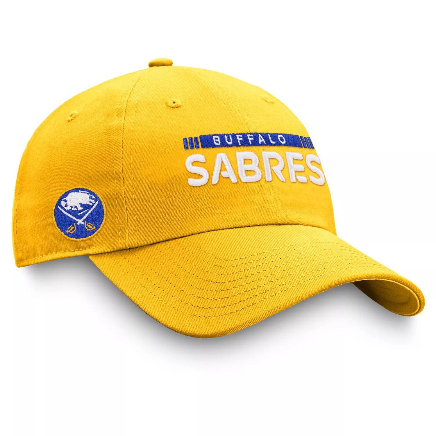 

Мужская регулируемая шапка Fanatics Gold Buffalo Sabers Authentic Pro Rink