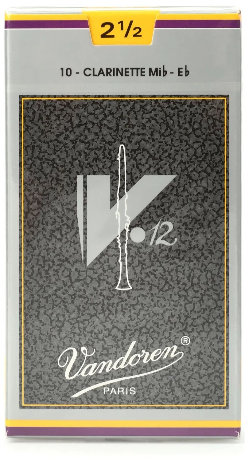 

Трость для кларнета Vandoren CR6125 V12 Eb — 2,5 (10 шт.)