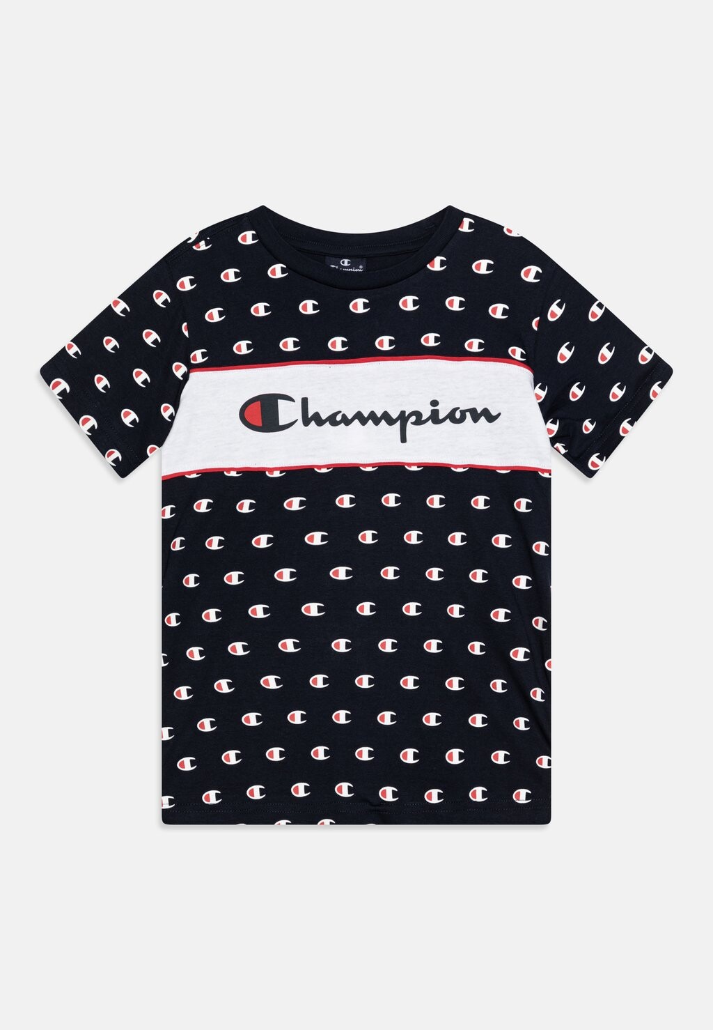 

Футболка с принтом ICONS CREWNECK Champion, цвет dark blue/white