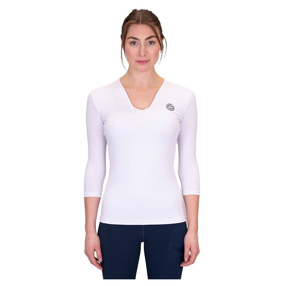 

Футболка с длинным рукавом Bidi Badu Crew V-Neck, белый