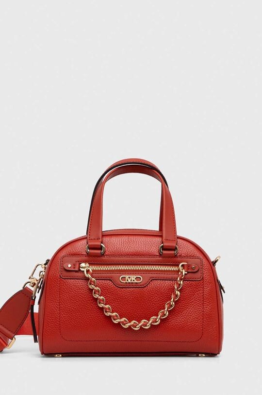 

Кожаная сумка MICHAEL Michael Kors, красный