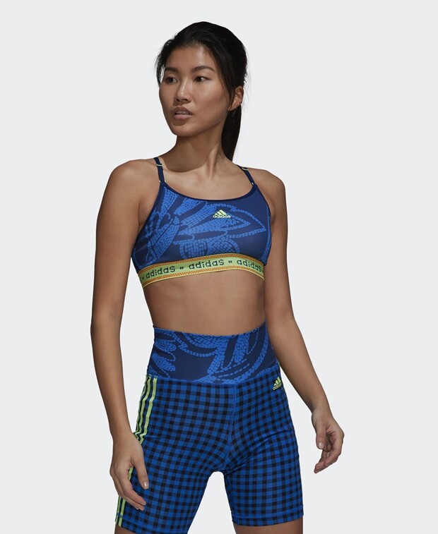 

Мягкий бюстгальтер adidas Performance, синий