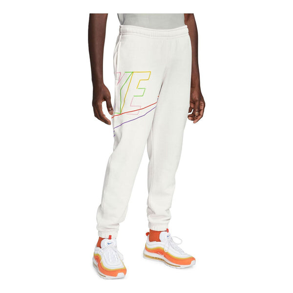 Штаны клубные флисовые спортивные штаны Nike, белый