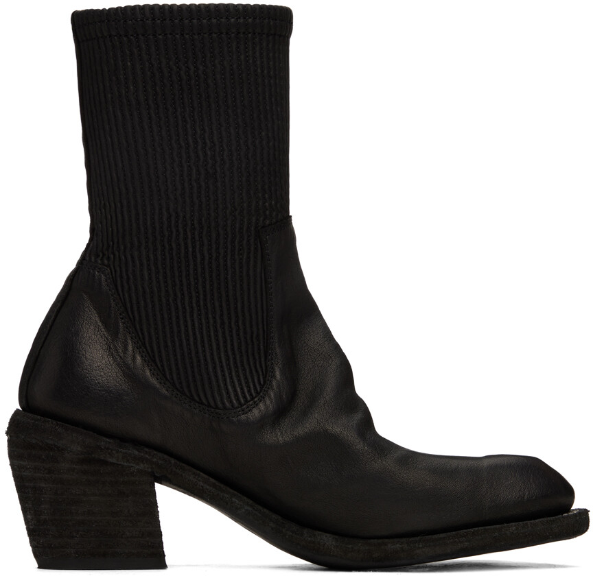 

Черные ботинки SB96D Guidi, Черный