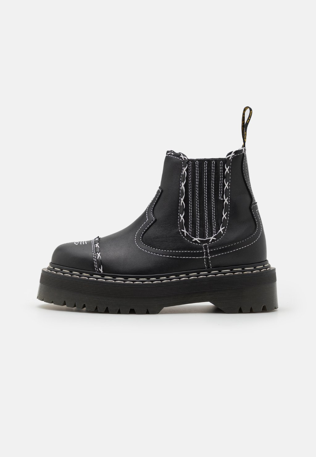 

Ботильоны на платформе 2976 Quad Unisex Dr. Martens, черный