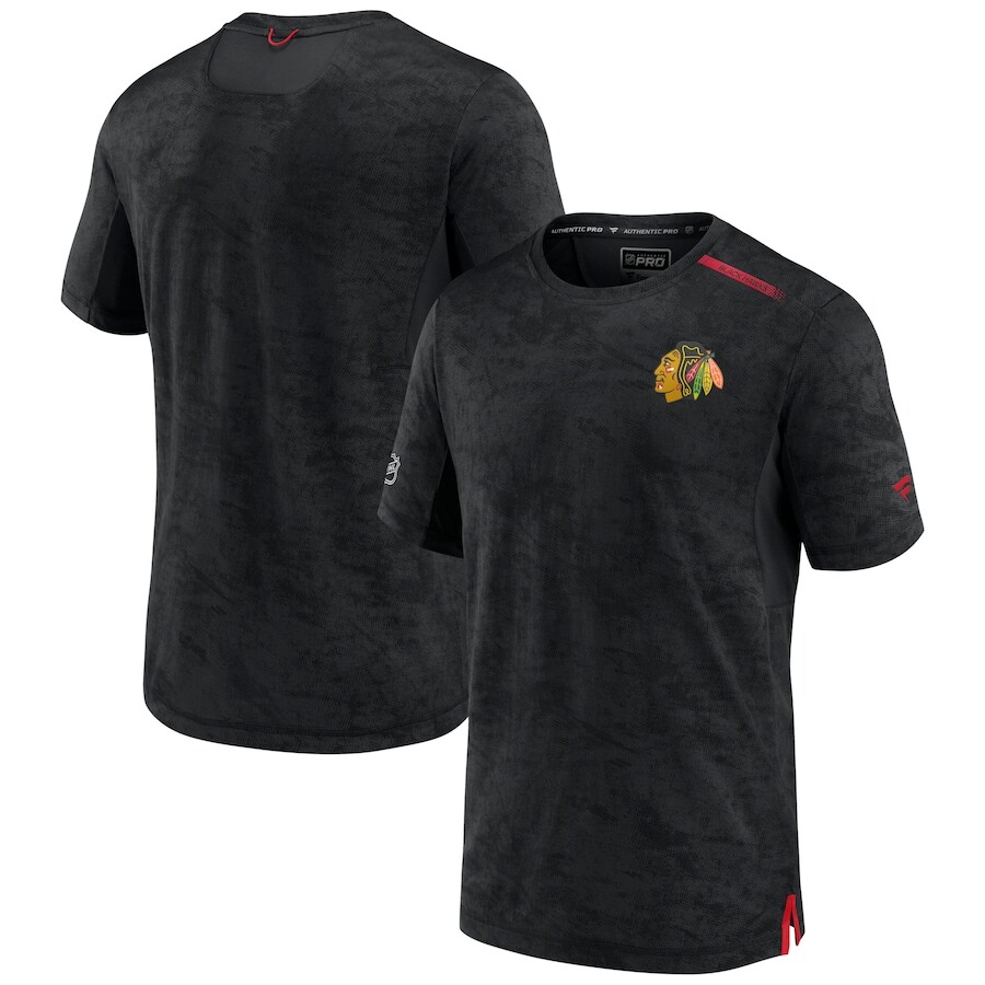 

Футболка с коротким рукавом Fanatics Branded Chicago Blackhawks, черный