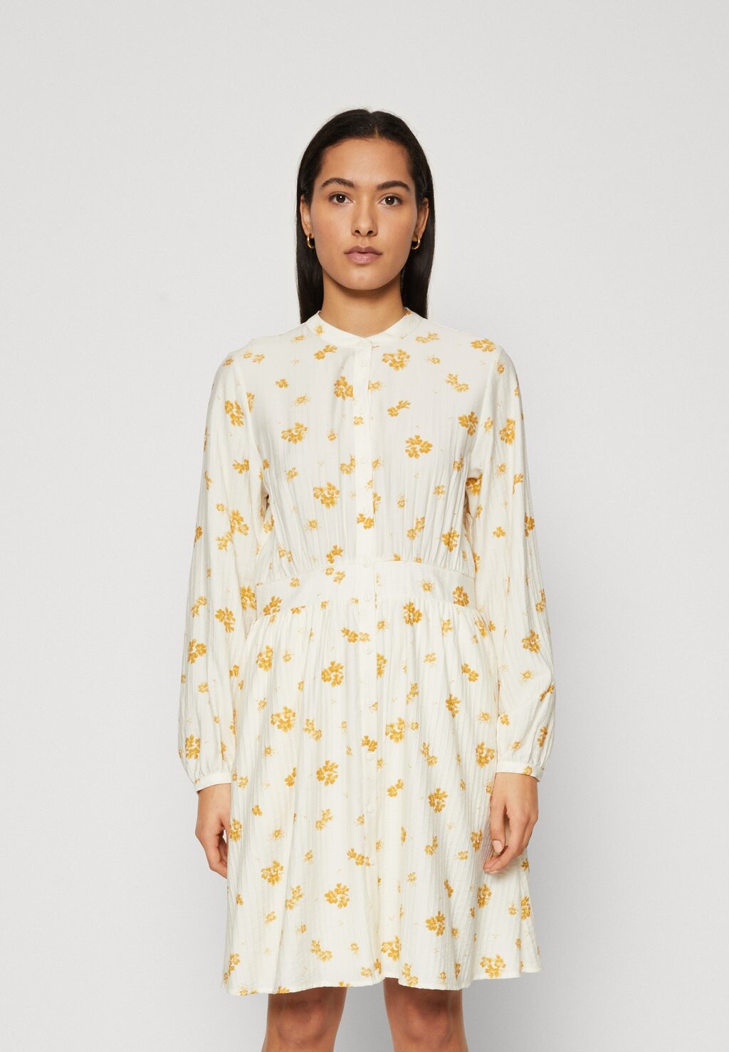 

Платье-рубашка VLORA SHIRT DRESS MSCH Copenhagen, бежевый