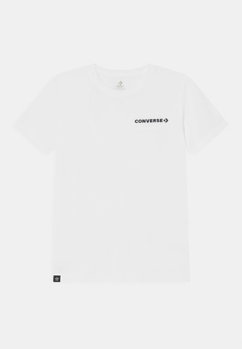 

Базовая футболка Chest Hit Strip Tee Converse, белый