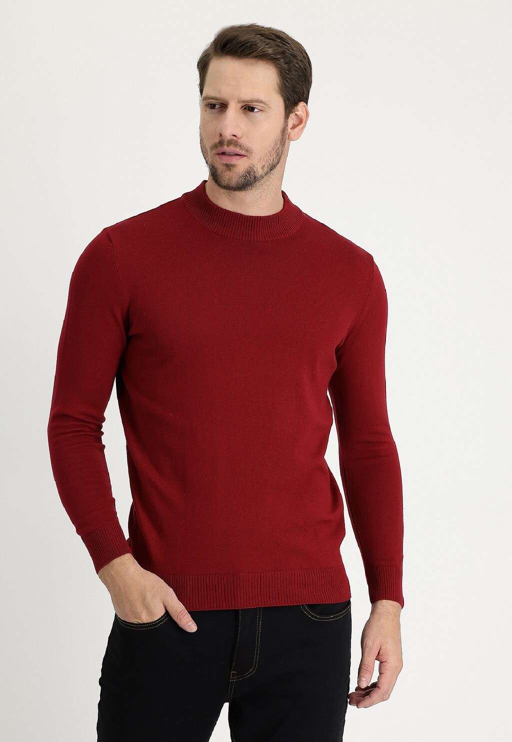 

Вязаный свитер STEHKRAGEN REGULAR FIT Kigili, цвет Dark Red