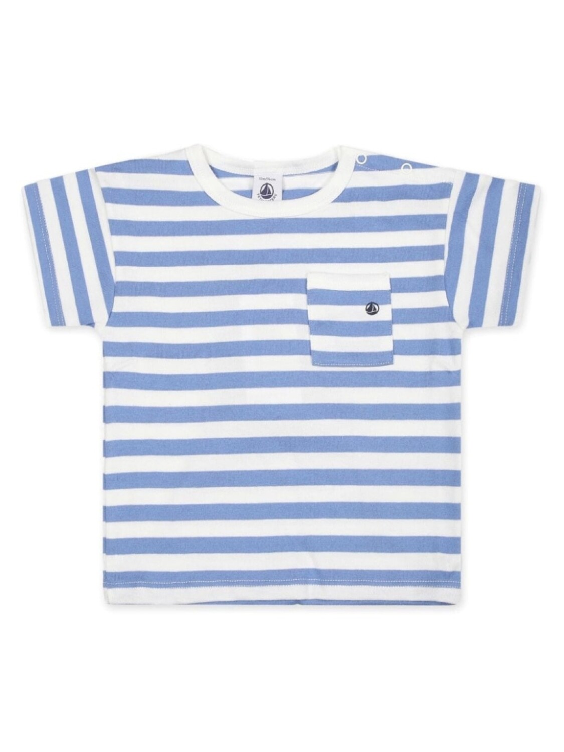 

Petit Bateau футболка в полоску, синий