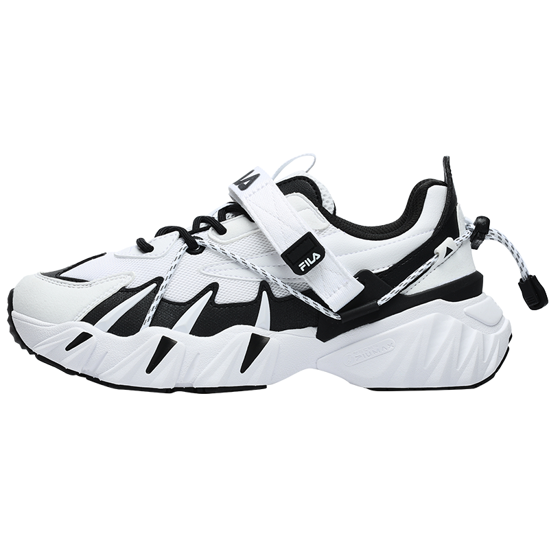 Кроссовки спортивные женские Fila с сеткой, белый / черный мужские массивные кроссовки спортивная обувь повседневная обувь белый