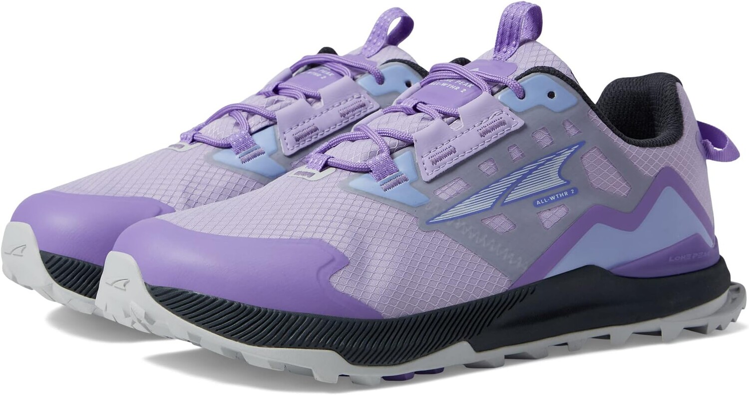 

Кроссовки Lone Peak All-Wthr Low 2 Altra, цвет Gray/Purple, Серый