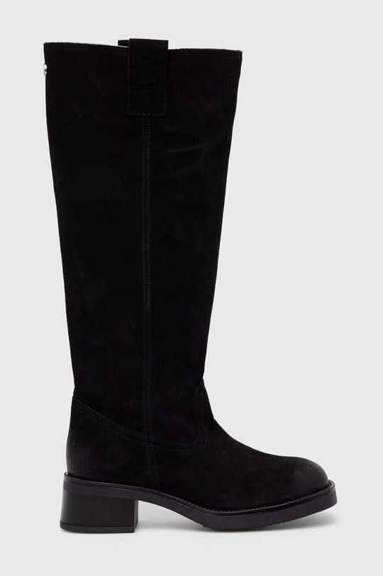 Замшевые ботинки Banner Steve Madden, черный – купить по выгодным ценам с доставкой из-за рубежа через сервис «CDEK.Shopping»