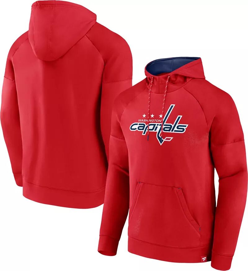НХЛ Вашингтон Кэпиталз Легендарный защитник красно-темно-синий пуловер с капюшоном