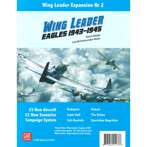 

Настольная игра GMT Games Wing Leader: Supremacy - Eagles Expansion