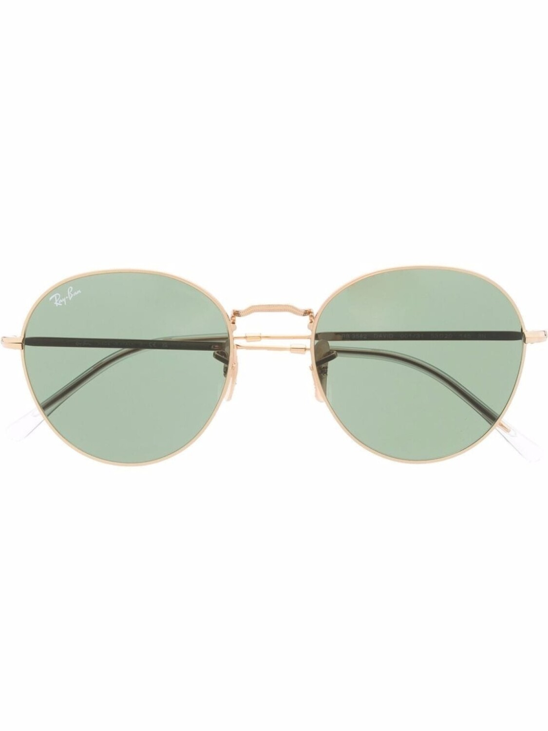 

Ray-Ban солнцезащитные очки в круглой оправе, золотой