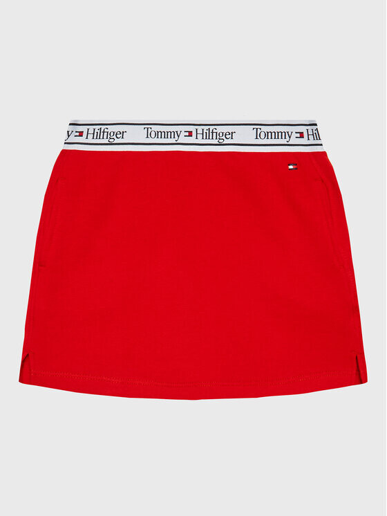 

Юбка стандартного кроя Tommy Hilfiger, красный