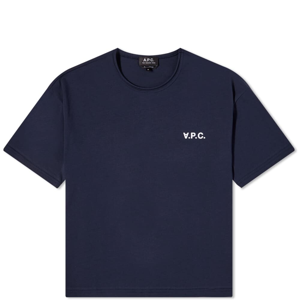 

A.P.C. футболка Karol с перевернутым логотипом