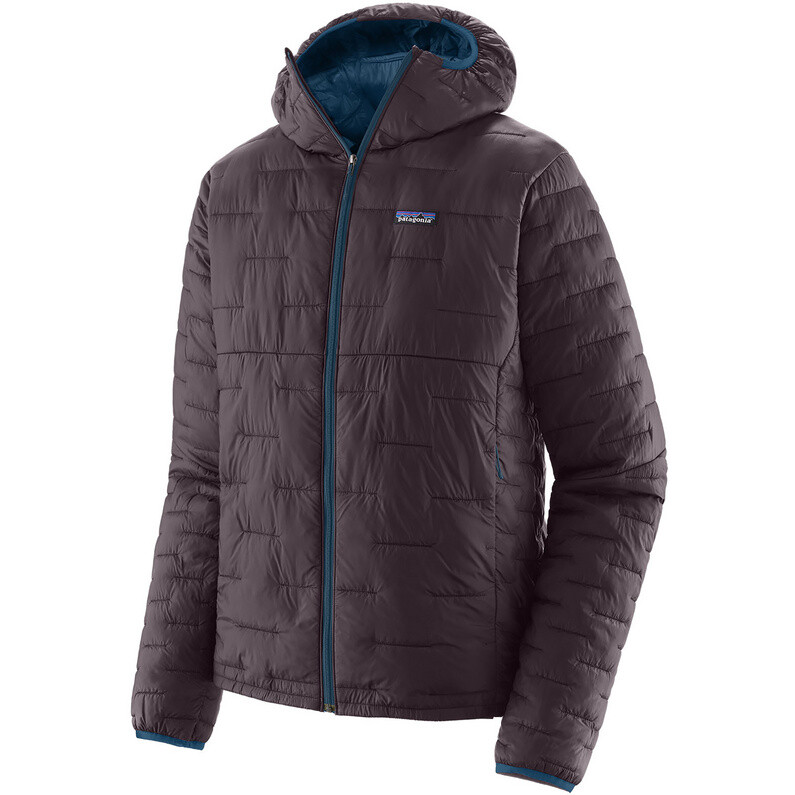 

Мужская куртка с капюшоном из микро-пуховика Patagonia, фиолетовый