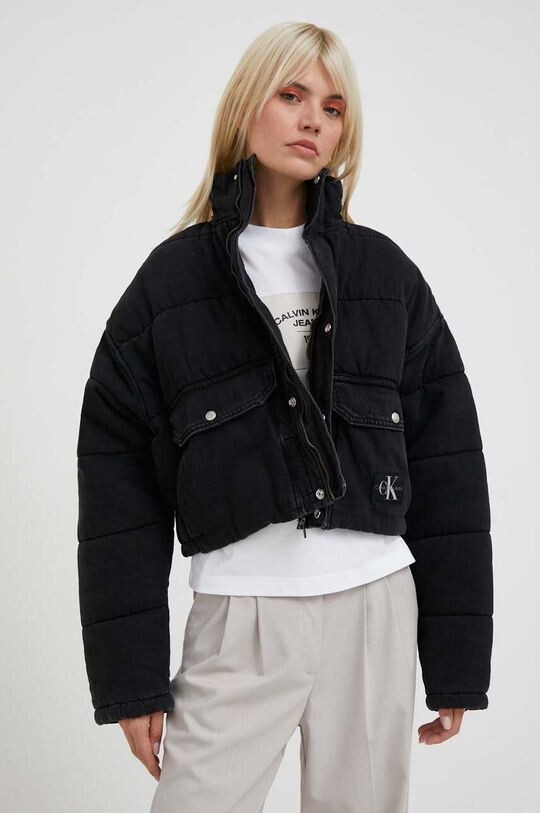 

Джинсовая куртка Calvin Klein Jeans, черный