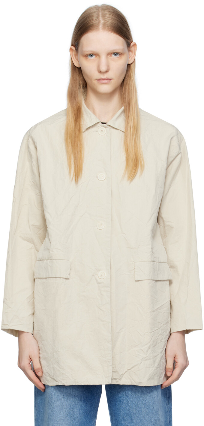 

CASEY Куртка Off-White цвета морской волны CASEY CASEY CASEY