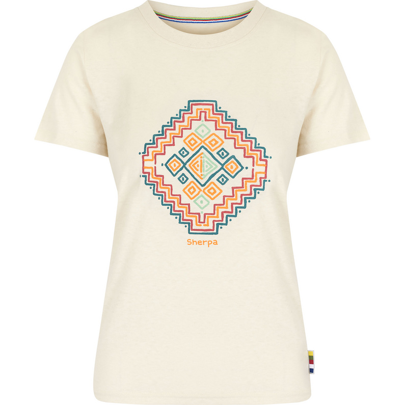 Женская классическая футболка с круглым вырезом Varuna Sherpa Adventure Gear, белый