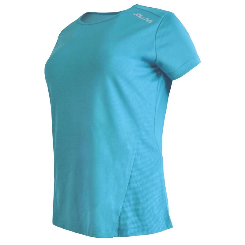 Женская спортивная рубашка Runplex для фитнеса/тренажерного зала Azul Celeste без дышащей ткани JOLUVI регулируемая спортивная скакалка с быстрым подсчетом 2 6 м джемпер для калорий тренажерного зала аксессуары для фитнеса случайный цвет