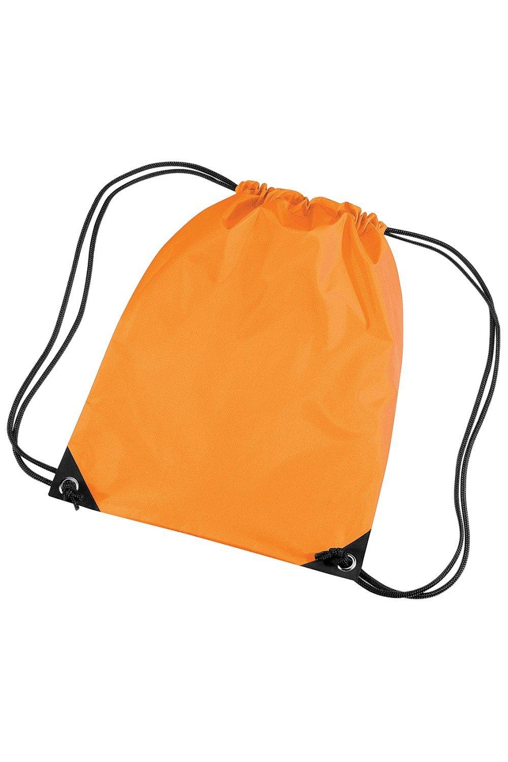 Водонепроницаемая сумка Gymsac премиум-класса (11 литров) Bagbase, оранжевый