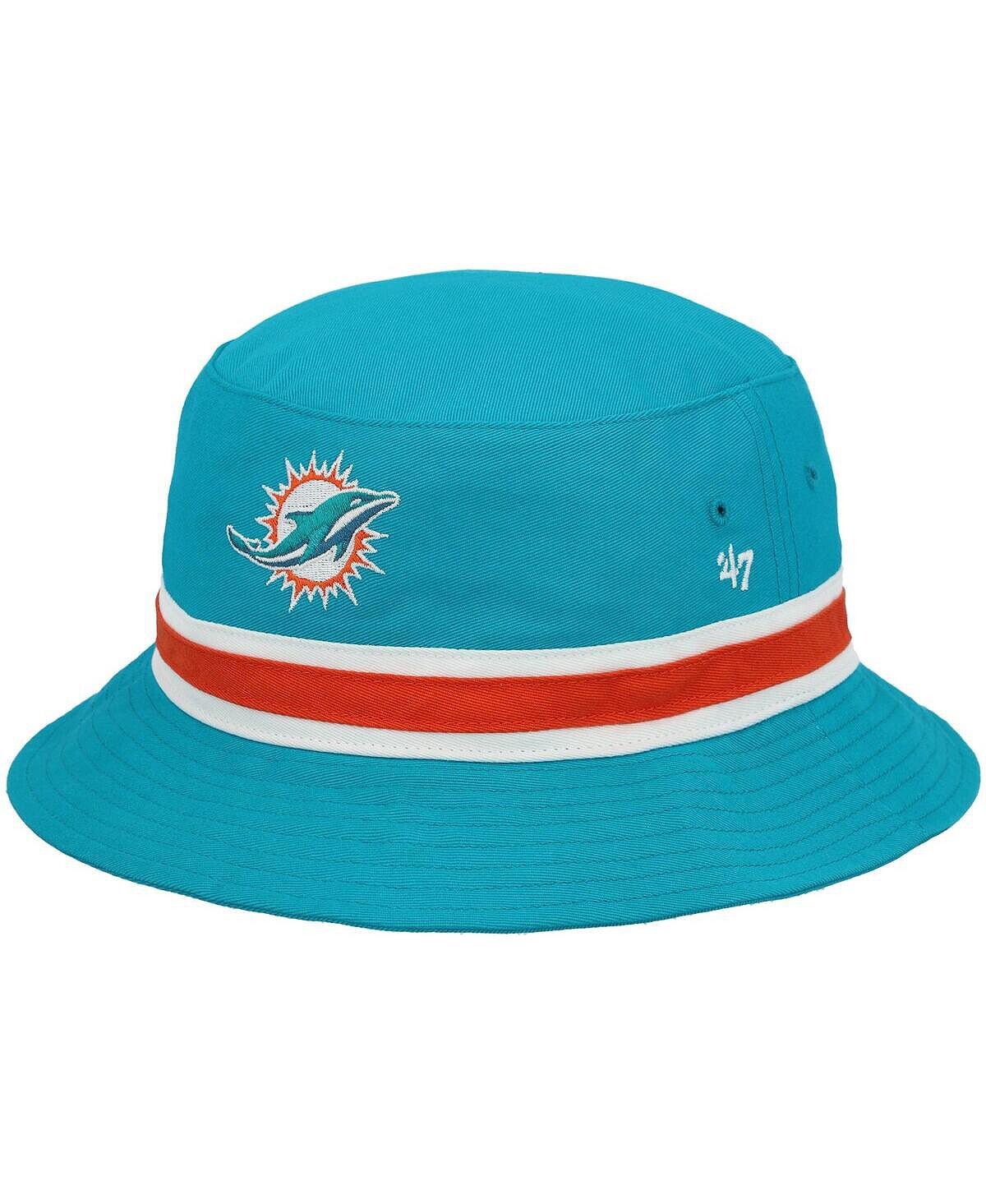 

Мужская панама в полоску Aqua Miami Dolphins '47 '47 Brand
